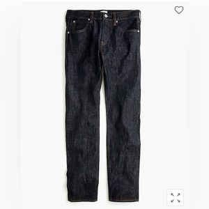 Wallace & Barnes Slim-fit rigid jean in Japanese selvedge denim New
